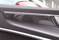 Dekoracyjne naklejki wewnętrzne z włókna węglowego Audi A6L błyszczące UV