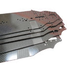 Arkusz z włókna węglowego o różnej grubości 3K Odporny na uderzenia, błyszczący lub matowy wycięty element CNC