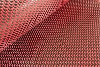 Kolorowa tkanina żakardowa z włókna węglowego Kevlar o wysokiej wytrzymałości