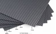 Produkty z włókna węglowego o wysokiej gęstości Arkusze z pełnego włókna węglowego 0,2 mm - 6 mm