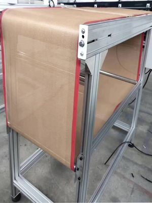 Przenośnik siatkowy Ptfe 10 * 10 mm E z włókna szklanego